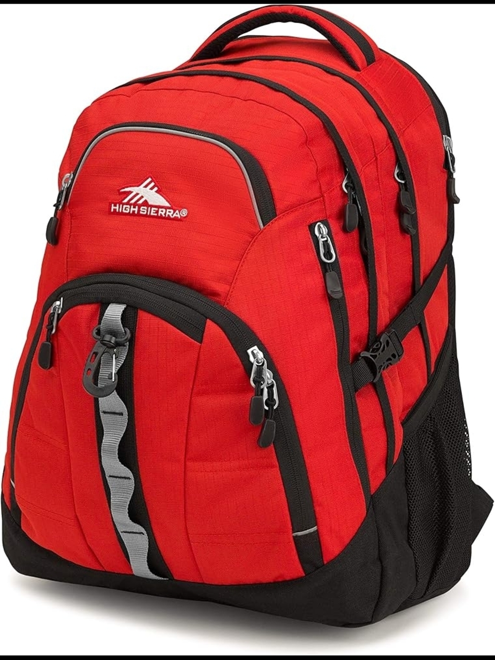 High Sierra Crimson And Black 2.0 Laptop Backpack